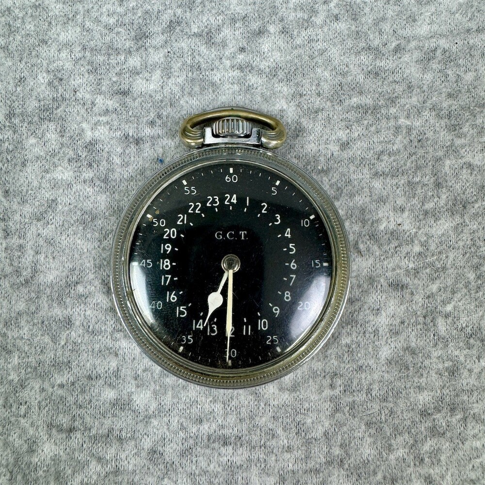 Hamilton Military Navigator Pocket Watch AN-5740 U.S. Army Air Forces